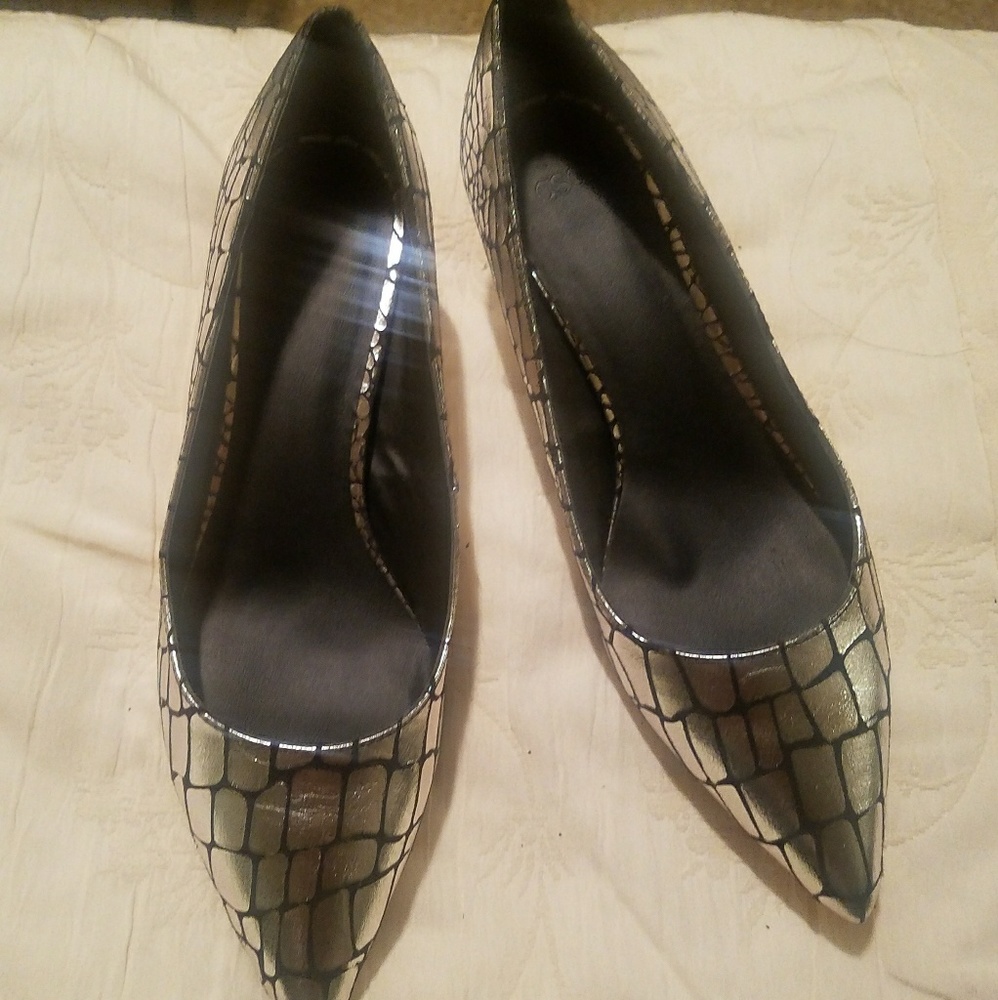Asos Womens Metallic Pump